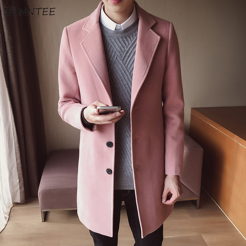 Wool Men Simple All-match Plus Size Single Breasted Leisure Daily High Quality Blends Mens Woolen Warm Soft Outerwear Chic New, Blue
Wool Men Simple All-match Plus Size Single Breasted Leisure Daily High Quality Blends Mens Woolen Warm Soft Outerwear Chic New, Blue