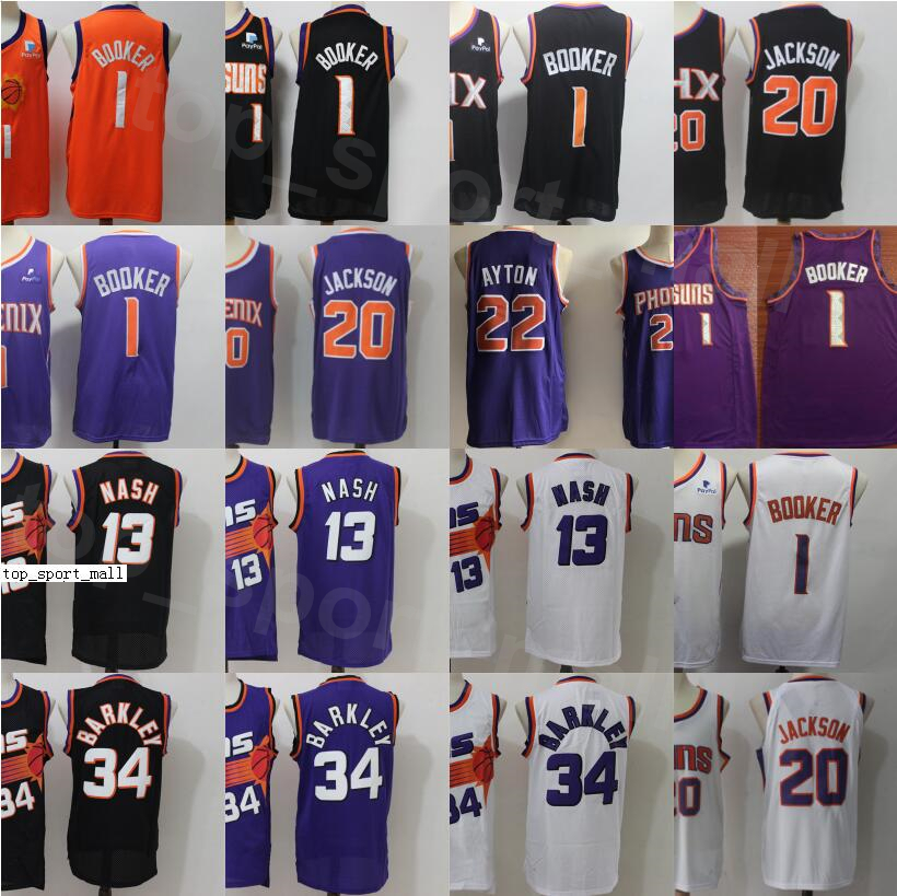 Hot Basketball Steve Nash Jerseys 13 Devin Booker 1 Charles Barkley 34 Josh Jackson 20 DeAndre Ayton 22 Stitched Black Purple White Orange, 13 purple
Hot Basketball Steve Nash Jerseys 13 Devin Booker 1 Charles Barkley 34 Josh Jackson 20 DeAndre Ayton 22 Stitched Black Purple White Orange, 13 purple