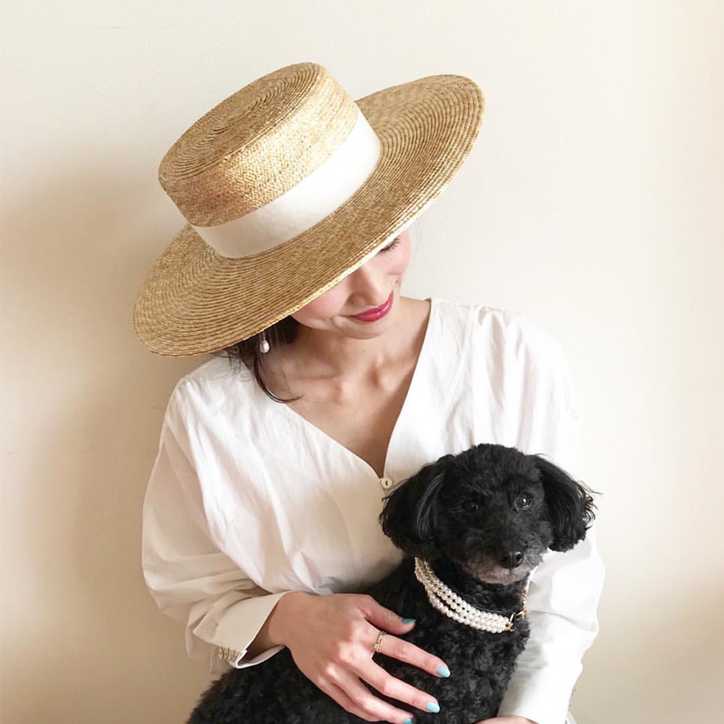 Hats Summer Hats for Women Net Red with The Same Fine Wheat Straw Flat Top Straw Hat Flat Eaves Beach Travel Sun Hat Cap, 9cm
Hats Summer Hats for Women Net Red with The Same Fine Wheat Straw Flat Top Straw Hat Flat Eaves Beach Travel Sun Hat Cap, 9cm