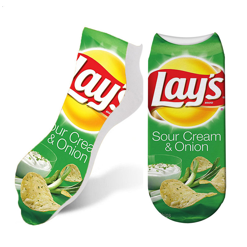 Kawaii Sweet Summer Women's Socks Funny Art Socks Color Potato chips cotton Sock for Girl meias short socks women printed 6S-D24, 08
Kawaii Sweet Summer Women's Socks Funny Art Socks Color Potato chips cotton Sock for Girl meias short socks women printed 6S-D24, 08
