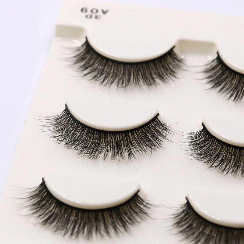 A09 Winged False Eyelashes Natural Thick Long Volume Eyelashes 3D Mink Hair Lash Strip Wispies Makeup Eyelash 3 Pairs
A09 Winged False Eyelashes Natural Thick Long Volume Eyelashes 3D Mink Hair Lash Strip Wispies Makeup Eyelash 3 Pairs
