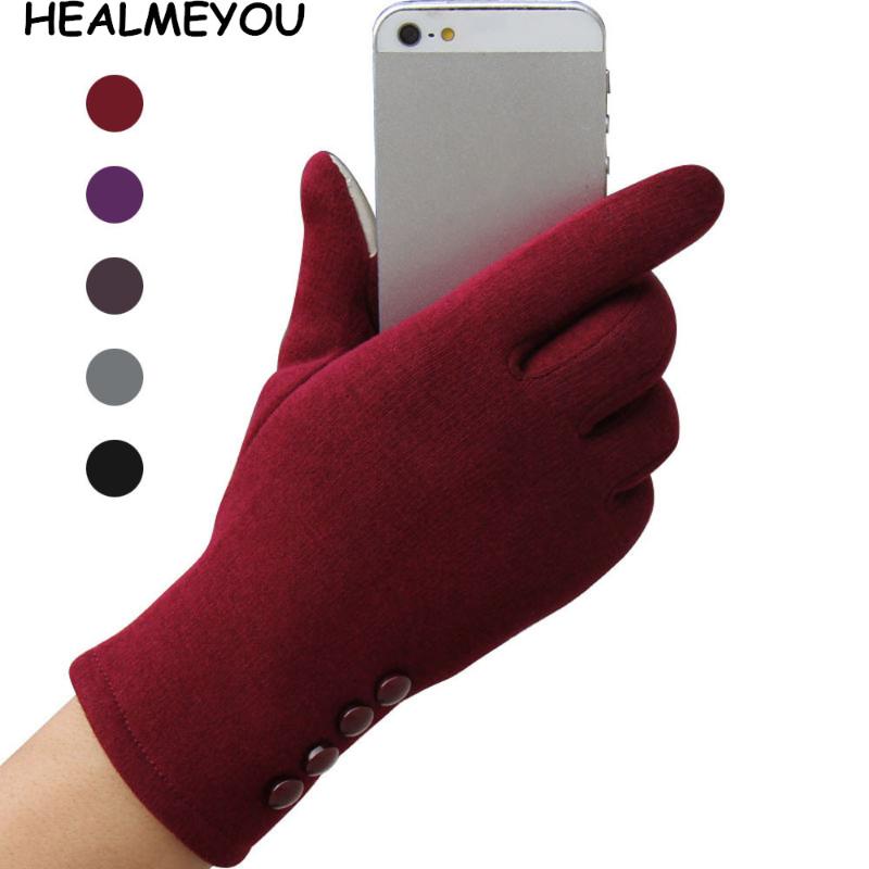 New Fashion Womens Winter 4 Buttons Touch Screen Gloves Sporting Warm Gloves Mittens Mittens Cashmere femme
New Fashion Womens Winter 4 Buttons Touch Screen Gloves Sporting Warm Gloves Mittens Mittens Cashmere femme