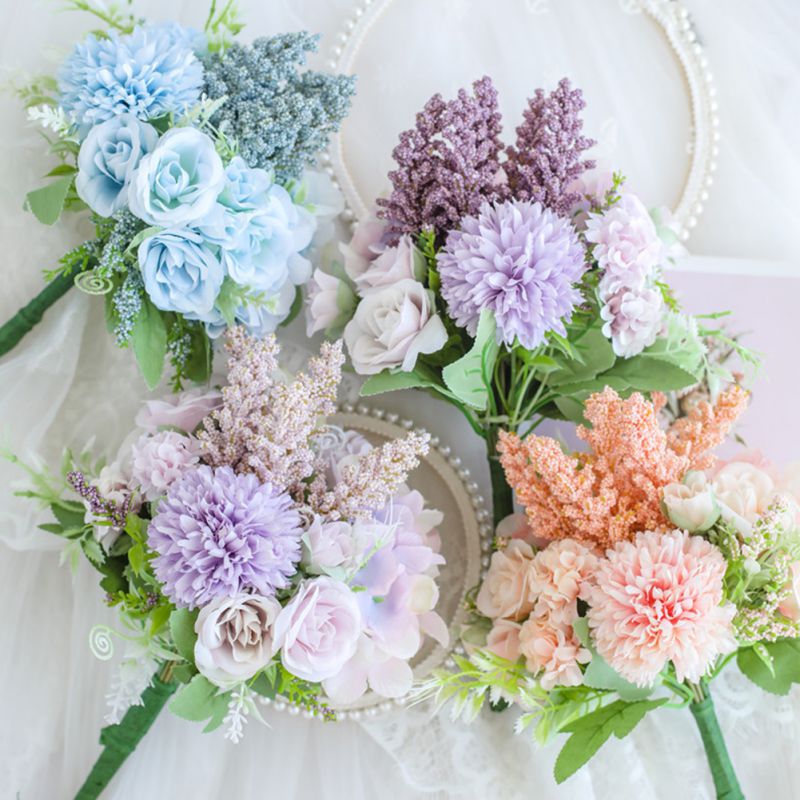Simulation Roses Wedding Bouquets Wedding Photography Props Hand-made Fake Flowers Home Decorations Simulation Silk Flowers
Simulation Roses Wedding Bouquets Wedding Photography Props Hand-made Fake Flowers Home Decorations Simulation Silk Flowers