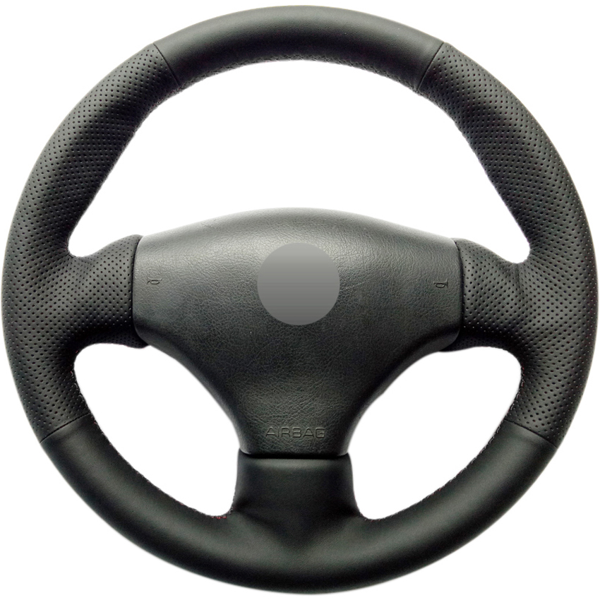 Black PU Faux Leather DIY Hand-stitched Car Steering Wheel Cover for Peugeot 206 1998-2005 206 SW 2003-2005 206 CC 2004 2005
Black PU Faux Leather DIY Hand-stitched Car Steering Wheel Cover for Peugeot 206 1998-2005 206 SW 2003-2005 206 CC 2004 2005