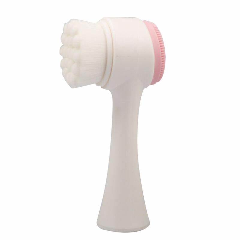 Double Sides Silicone Facial Cleansing Brush Portable Size 3D Face Cleaning Massage Tool Facial Vibration Skin Care Brush
Double Sides Silicone Facial Cleansing Brush Portable Size 3D Face Cleaning Massage Tool Facial Vibration Skin Care Brush