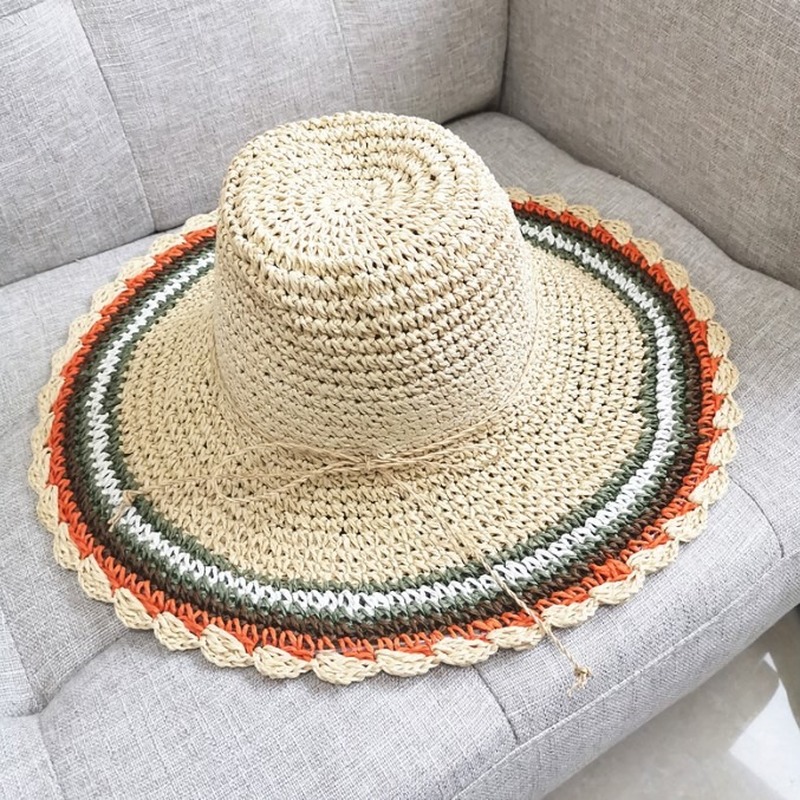 Wide Brim Hats Straw Hat Womens Hipster Summer Sunscreen Color Edge Peaked Cap Sun Beach
Wide Brim Hats Straw Hat Womens Hipster Summer Sunscreen Color Edge Peaked Cap Sun Beach