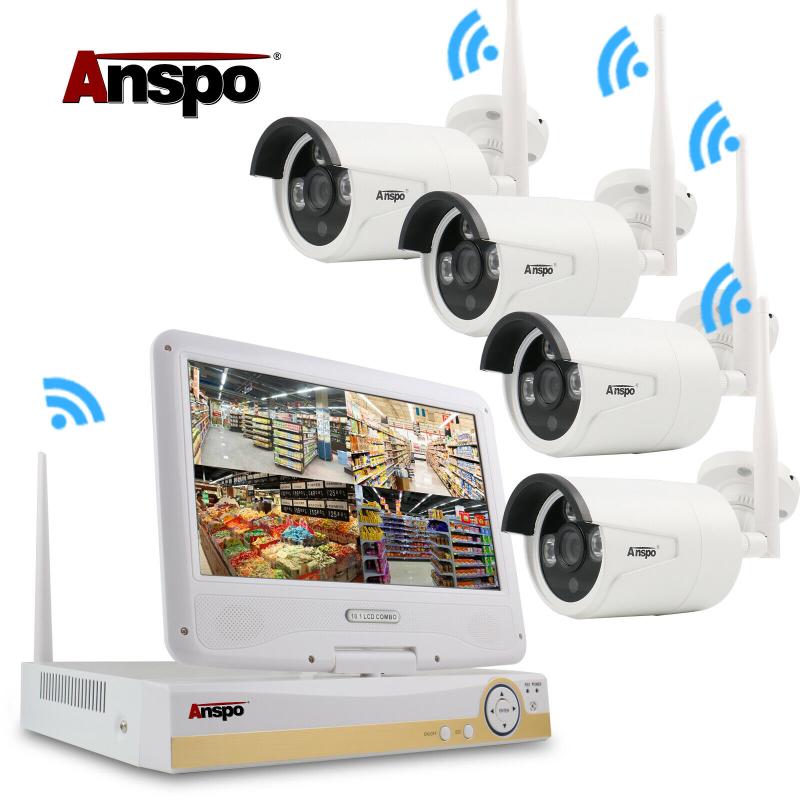 4CH 1080P Wireless Security System WIFI 10.1"LCD Monitor NVR CCTV IP Camera With iTB HDD
4CH 1080P Wireless Security System WIFI 10.1"LCD Monitor NVR CCTV IP Camera With iTB HDD
