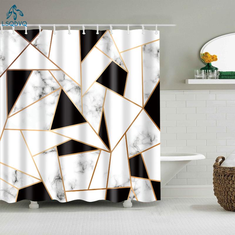 Decorative Geometric Shower Curtains Bathroom Curtain Geometry Frabic Waterproof Polyester Home Textile with Hooks
Decorative Geometric Shower Curtains Bathroom Curtain Geometry Frabic Waterproof Polyester Home Textile with Hooks