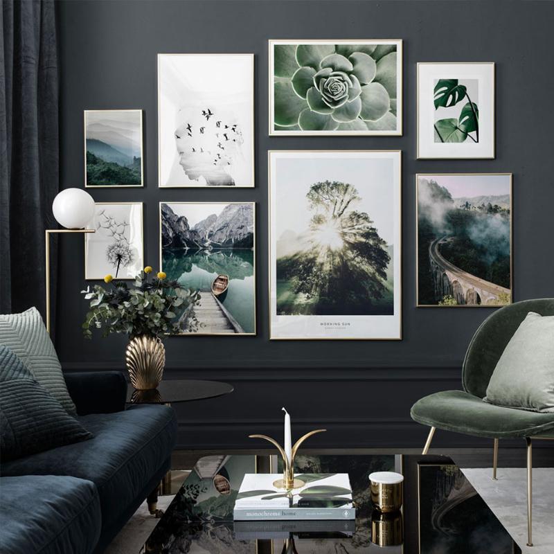 Nordic Plant Leaf Poster Forest Landscape Canvas Painting Palm Wall Art Pictures For Living Room Modern Home Decorative Prints
Nordic Plant Leaf Poster Forest Landscape Canvas Painting Palm Wall Art Pictures For Living Room Modern Home Decorative Prints