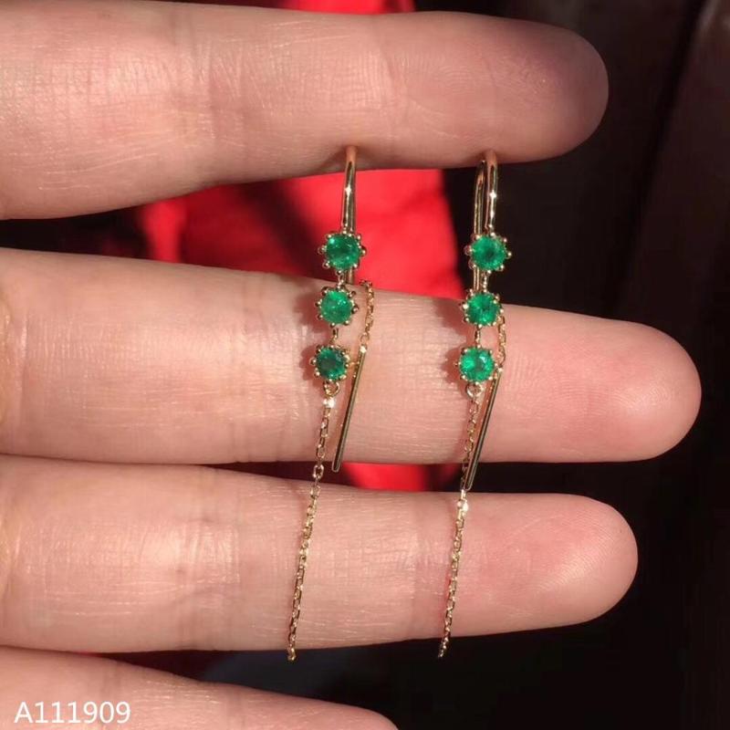 KJJEAXCMY boutique jewelry 925 sterling silver inlaid Natural Emerald Women's earrings Ear line support detection
KJJEAXCMY boutique jewelry 925 sterling silver inlaid Natural Emerald Women's earrings Ear line support detection