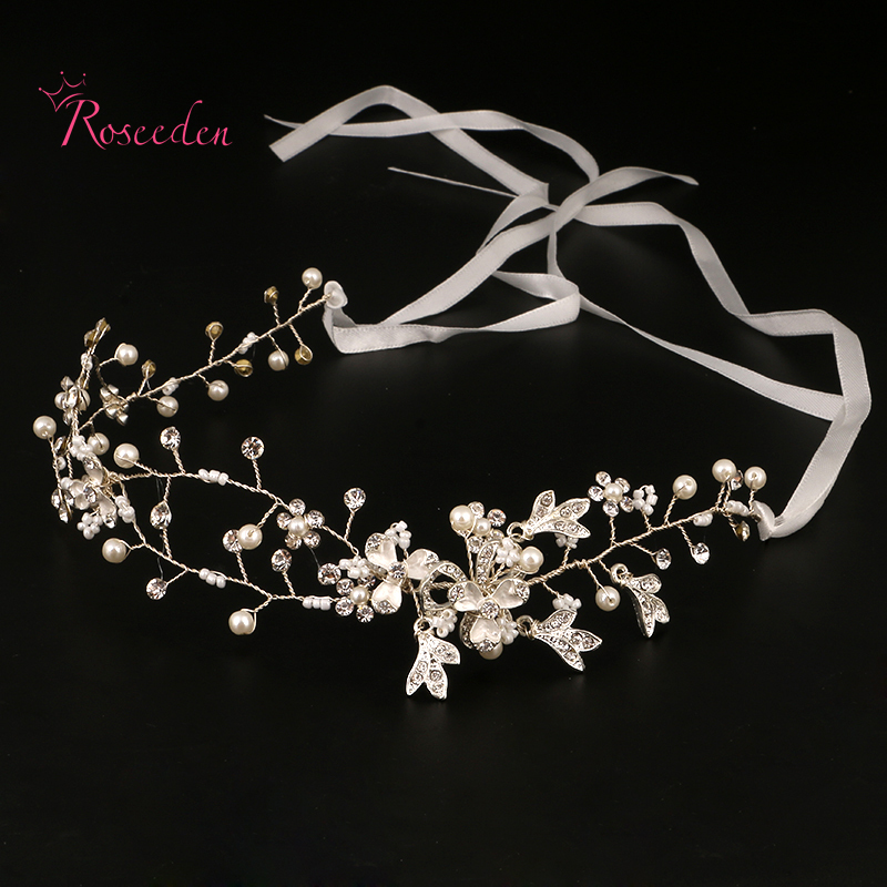 Handmade Bridal Hair Accessories New Tiara Head Piece crystal head piece Women Girls rhinestone pageant tiaras and crowns RE682 Y200807