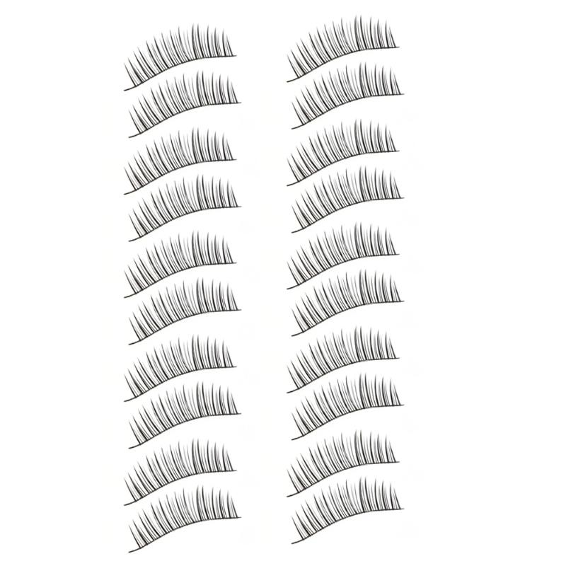 Professional False Eyelashes 10 Pairs Realistic Natural Long Artificial Fiber Nude Full Strip Lashes Makeup Beauty Tools
Professional False Eyelashes 10 Pairs Realistic Natural Long Artificial Fiber Nude Full Strip Lashes Makeup Beauty Tools