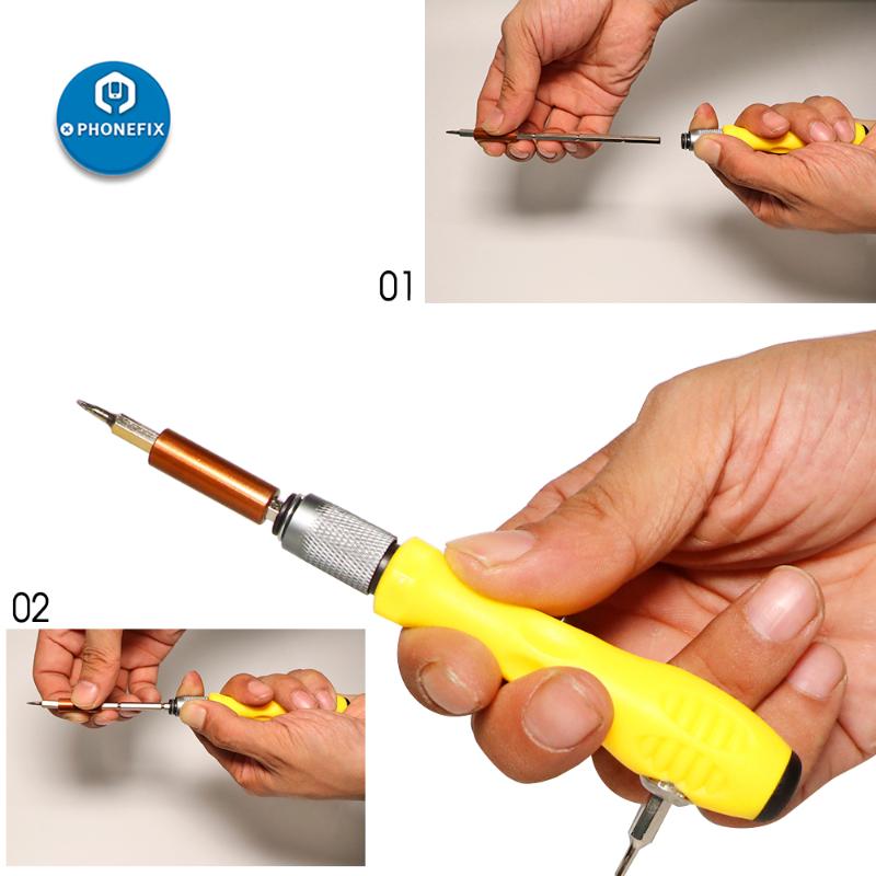 Multi Screwdriver Set With 30 Precision Bit 32/25 in 1 Hand Tool Screwdrivers For Computer PC Phone Repair Lcd Screen Opening
Multi Screwdriver Set With 30 Precision Bit 32/25 in 1 Hand Tool Screwdrivers For Computer PC Phone Repair Lcd Screen Opening