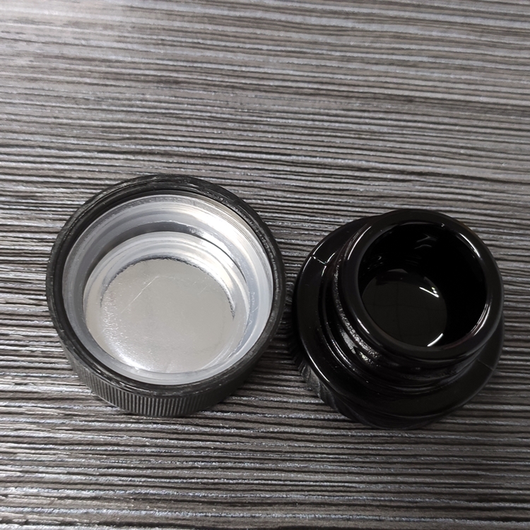 5ML Comestic Bottle with Child Proof All Black Glass Jars Non-Stick Dab Container For Dry Herb Wax Thick Oil Concentrate Free DHL Shipping
5ML Comestic Bottle with Child Proof All Black Glass Jars Non-Stick Dab Container For Dry Herb Wax Thick Oil Concentrate Free DHL Shipping