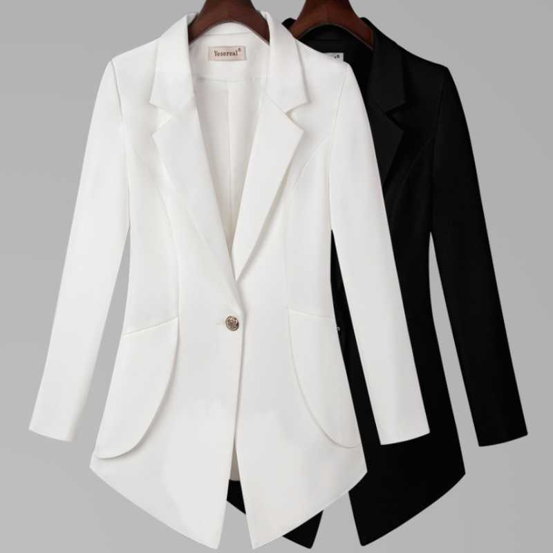 Plus Size 7XL! Blazer Women New 2020 SPRING AUTUMN Women Slim Blazers Female Outerwear Black, White
Plus Size 7XL! Blazer Women New 2020 SPRING AUTUMN Women Slim Blazers Female Outerwear Black, White