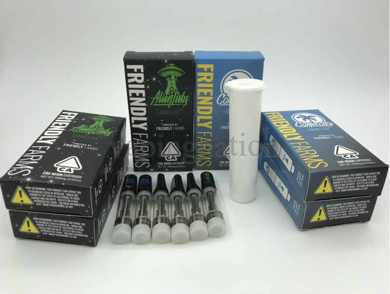 Friendly Farms Vape Cartridges Packaging 0.8ml Ceramic Glass Thick Oil Vape Carts Dab Pen Wax Vaporizer Atomizer E Cigarettes 510 Thread
Friendly Farms Vape Cartridges Packaging 0.8ml Ceramic Glass Thick Oil Vape Carts Dab Pen Wax Vaporizer Atomizer E Cigarettes 510 Thread