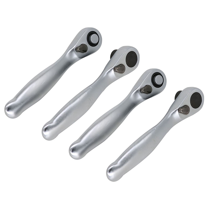 2 Pcs 72 Tooth Mini 1/4 Inch Spanner Single-Ended Torque Universal Ratchet Wrench Spanner Repair Tools for Vehicle Bicycle Bike
2 Pcs 72 Tooth Mini 1/4 Inch Spanner Single-Ended Torque Universal Ratchet Wrench Spanner Repair Tools for Vehicle Bicycle Bike