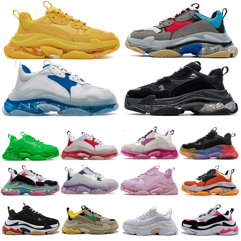 17FW Triple S Running Shoes sneakers Fashion Paris Crystal Bottom Vintage Dad Chaussures Men Women Platform Casual Sports Trainers zapatos Size 36-45, Color 36-45 (12)
17FW Triple S Running Shoes sneakers Fashion Paris Crystal Bottom Vintage Dad Chaussures Men Women Platform Casual Sports Trainers zapatos Size 36-45, Color 36-45 (12)
