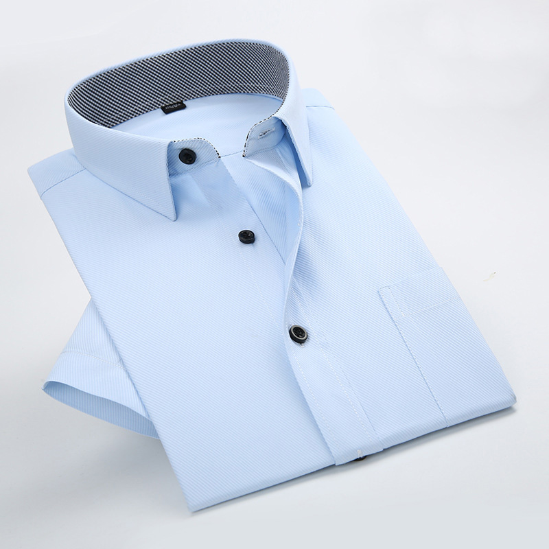 2020 Summer Short Sleeve Stripe Shirt Men Slim Fit Twill Formal Work Shirt Casual Mens Dress Shirts Camisa Plus Size Masculina, M180
2020 Summer Short Sleeve Stripe Shirt Men Slim Fit Twill Formal Work Shirt Casual Mens Dress Shirts Camisa Plus Size Masculina, M180
