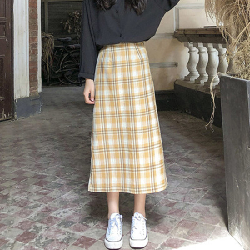 Blackday Long Skirt Womens Vintage Plaid Skirts Clothes Black Harajuku Summer High Waist Waist White Streetwear 2020 Bodycon Fashion, Yellow
Blackday Long Skirt Womens Vintage Plaid Skirts Clothes Black Harajuku Summer High Waist Waist White Streetwear 2020 Bodycon Fashion, Yellow