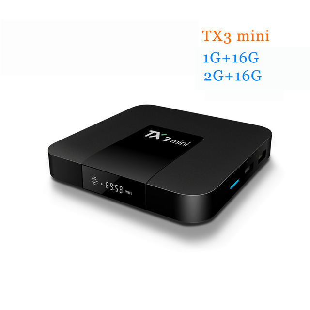 TX3 mini Android TV Box S905W Quad Core 1GB 8GB Smart TV Box 4K Wifi H.265 Media Player PK MXQ PRO X96mini
TX3 mini Android TV Box S905W Quad Core 1GB 8GB Smart TV Box 4K Wifi H.265 Media Player PK MXQ PRO X96mini