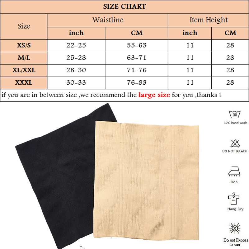 Women Modeling Belt Waist Trainer Slimming Wedding Body Shaper Postpartum Tummy Strip Pull Under Long Torso Corset5081255