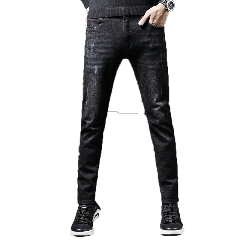 New Jeans Men Casual Flim Fit Denim Pants Stretch Straight Men Skinny Jeans Pants Blue Black Denim Trousers Fashion Streetwear, Ay321 blue
New Jeans Men Casual Flim Fit Denim Pants Stretch Straight Men Skinny Jeans Pants Blue Black Denim Trousers Fashion Streetwear, Ay321 blue