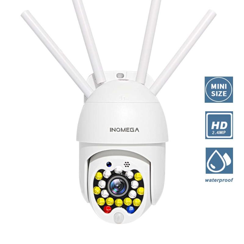 INQMEGA 2.4MP Mini PTZ IP Camera Network Speed Dome WiFi Wireless CCTV Camera Outdoor Security Surveillance Waterproof
INQMEGA 2.4MP Mini PTZ IP Camera Network Speed Dome WiFi Wireless CCTV Camera Outdoor Security Surveillance Waterproof