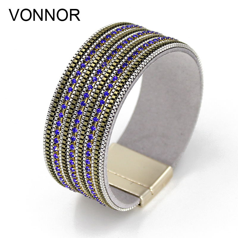VONNOR Jewelry Wrap Bracelets for Women Multi-layer Chain Rhinestone Bangles Bracelet Vintage metal bracelets
VONNOR Jewelry Wrap Bracelets for Women Multi-layer Chain Rhinestone Bangles Bracelet Vintage metal bracelets