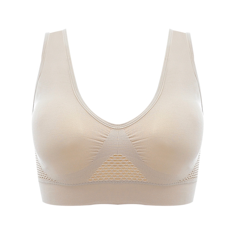 Elastics Shockproof Sports Bra Mesh Hollow Out Breathable Bra Vest For Yoga Running Fitness
Elastics Shockproof Sports Bra Mesh Hollow Out Breathable Bra Vest For Yoga Running Fitness