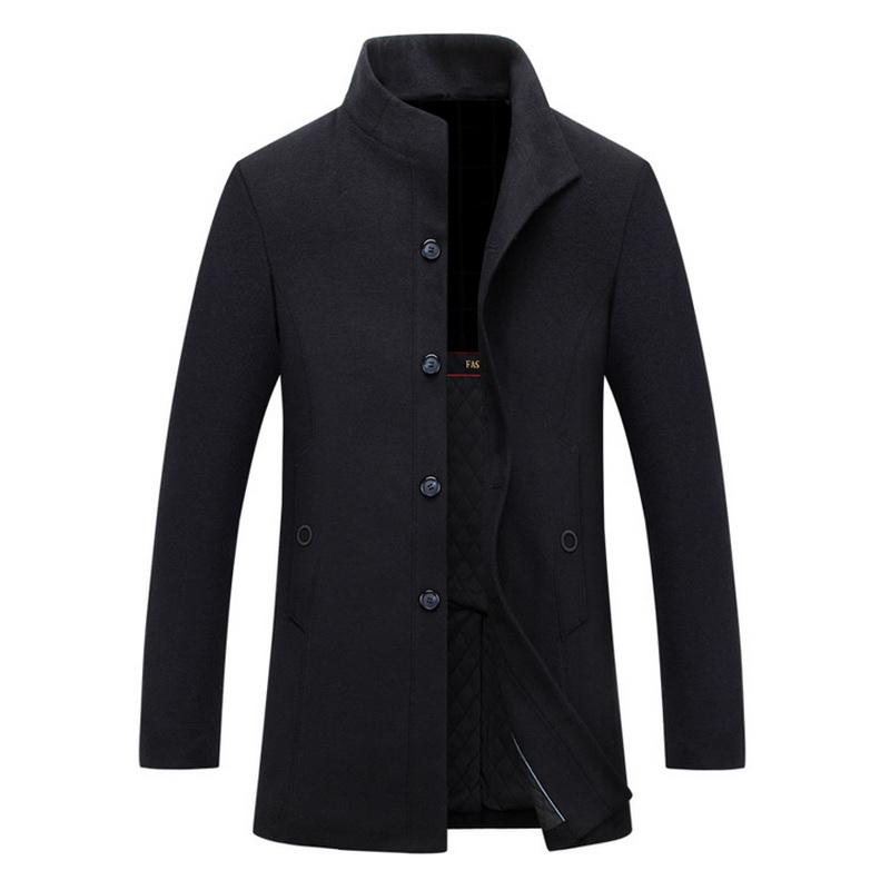 new winter men warm black business overcoat wool long coat mens Stylish woolen jacket stand collar single breasted woolen coat 
new winter men warm black business overcoat wool long coat mens Stylish woolen jacket stand collar single breasted woolen coat