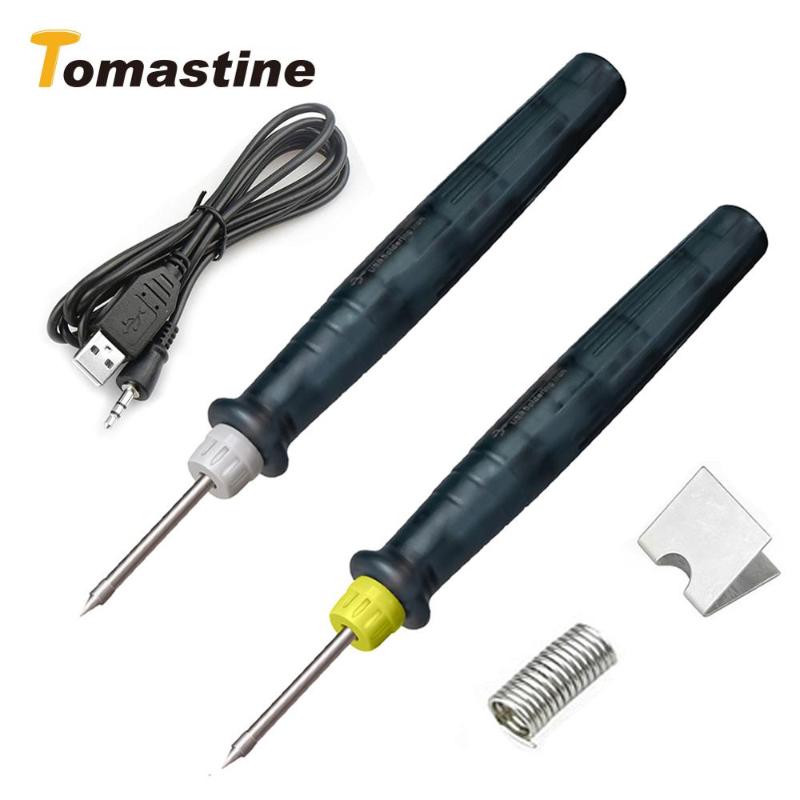 2020 NEW 5V 8W USB Powered Electric Soldering Solder Iron Pen Hand Welding Gun Fast Heating Tools Kit Outdoor welding tools
2020 NEW 5V 8W USB Powered Electric Soldering Solder Iron Pen Hand Welding Gun Fast Heating Tools Kit Outdoor welding tools
