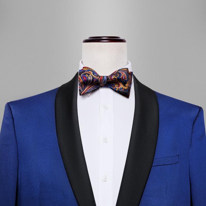 Self Bow Tie For Men Silk Butterfly Men Tie Fashion Gold Paisley Handky Cufflink Suit Collar Removable Necktie Barry.WangLH-1008
Self Bow Tie For Men Silk Butterfly Men Tie Fashion Gold Paisley Handky Cufflink Suit Collar Removable Necktie Barry.WangLH-1008
