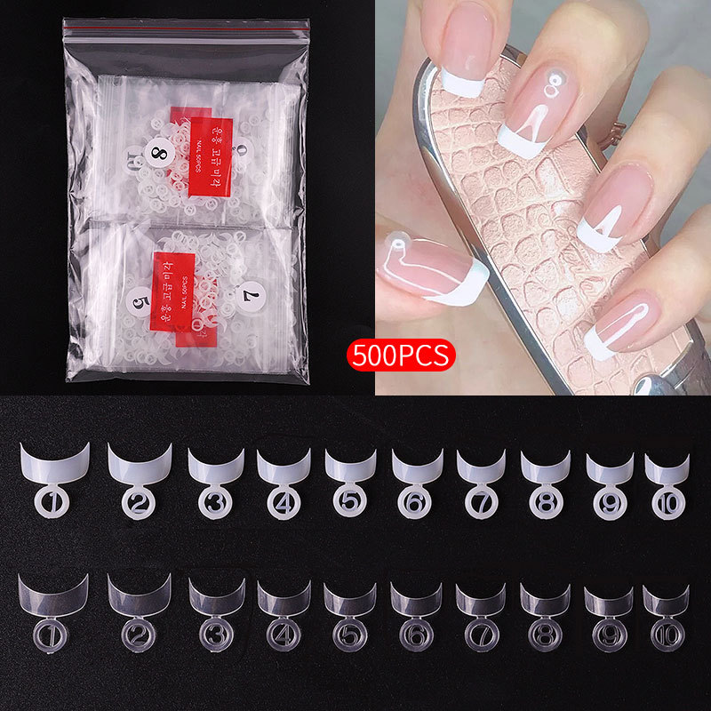 500pcs/bags False Nails French Nail Tips Crescent Moon Shape Finger Acrylic 10 Size Mixed Package, Red;gold
500pcs/bags False Nails French Nail Tips Crescent Moon Shape Finger Acrylic 10 Size Mixed Package, Red;gold