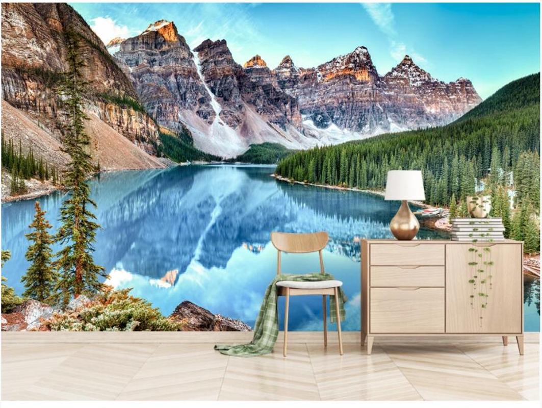 3d wall murals wallpaper for living room Simple forest lake snow mountain background home decor photo wallpaper for walls 3 d, Non-woven
3d wall murals wallpaper for living room Simple forest lake snow mountain background home decor photo wallpaper for walls 3 d, Non-woven