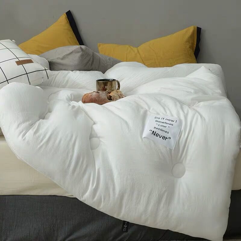 Soft comfortable quilt Autumn&Winter Quilting duvet home&hotel single/double thick Warm bedroom bedding comforter blankets, As picture
Soft comfortable quilt Autumn&Winter Quilting duvet home&hotel single/double thick Warm bedroom bedding comforter blankets, As picture