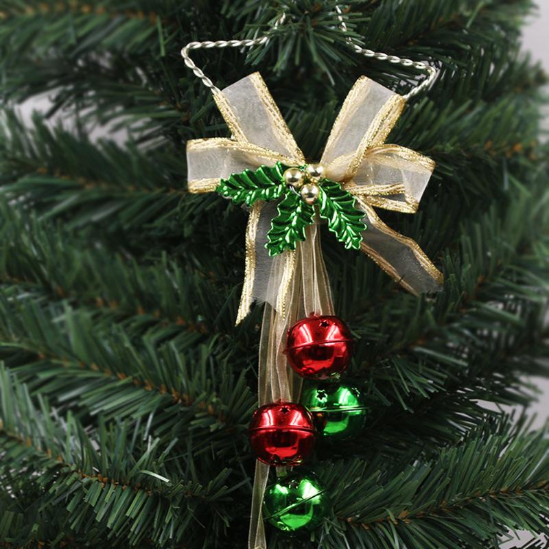Christmas Festival Door Hangers Jingle Bell Hangers Small Pendants Iron Christmas Bells Mall Party Household Decorations