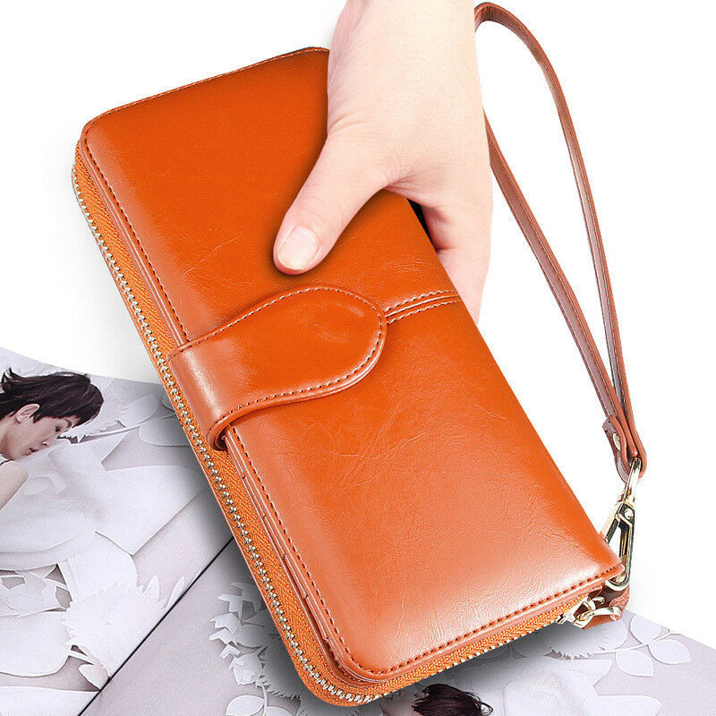 Women Long Wallets Ladies PU Leather Zipper Purse Fashion Unisex Coin Key Handbag For Women's Clutch Card Holder Phone Package, Black
Women Long Wallets Ladies PU Leather Zipper Purse Fashion Unisex Coin Key Handbag For Women's Clutch Card Holder Phone Package, Black