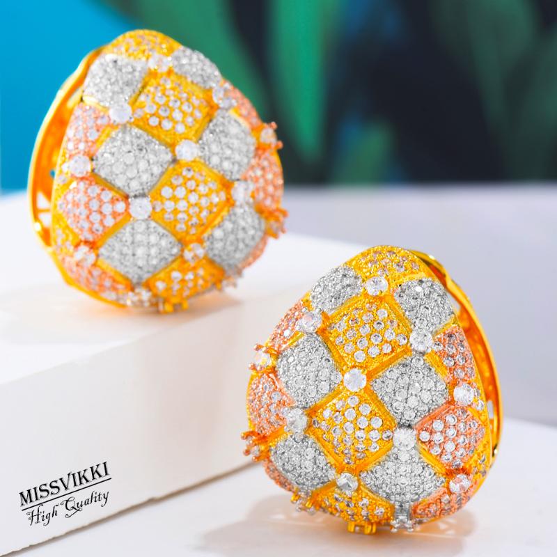 missvikki Luxury Cubic Zircon Arror Hoop Earrings for Women Wedding Crystal CZ Party Jewelry Engagement Earrings Accessories
missvikki Luxury Cubic Zircon Arror Hoop Earrings for Women Wedding Crystal CZ Party Jewelry Engagement Earrings Accessories