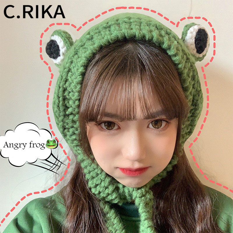 Ins Frog Hat Beanies Knitted Winter Hat Hip Hop Skullies Knitted Lady Girls Warm Lovely Christmas Gifts Ear Protection, Yellow
Ins Frog Hat Beanies Knitted Winter Hat Hip Hop Skullies Knitted Lady Girls Warm Lovely Christmas Gifts Ear Protection, Yellow