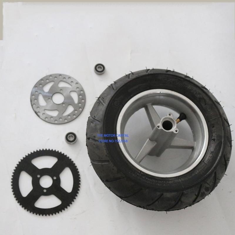 Size110/50-6.5 vacuum tire Rear Wheels with Brake Disc rear sprocket for 47cc/49cc 2 stoke Mini pocket bike 90/65-6.5wheel & dis
Size110/50-6.5 vacuum tire Rear Wheels with Brake Disc rear sprocket for 47cc/49cc 2 stoke Mini pocket bike 90/65-6.5wheel & dis