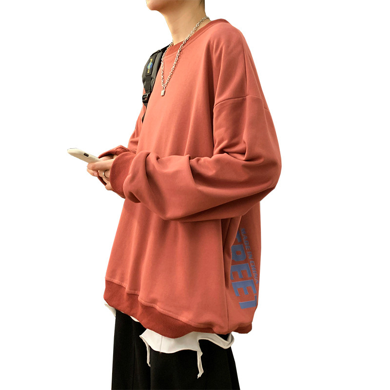 Autumn new men's and women's round neck Pullover Sweater loose Hoodie Sweatshirt, Black
Autumn new men's and women's round neck Pullover Sweater loose Hoodie Sweatshirt, Black