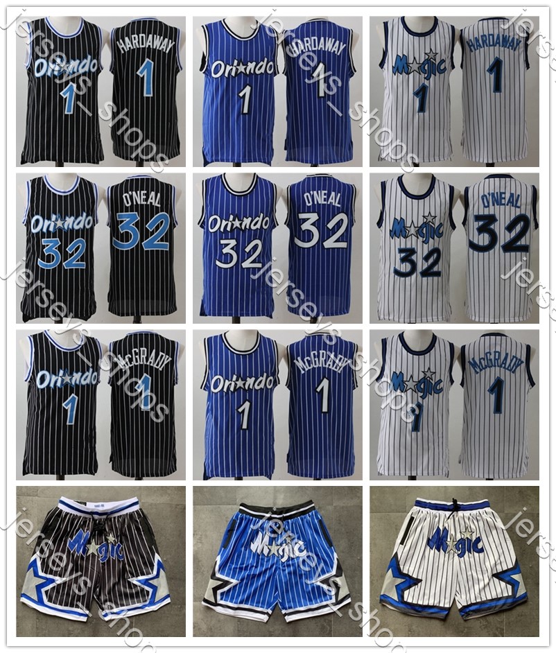 Penny 1 Hardaway Tracy 1 McGrady Shaquille 32 ONeal retro jersey Mohamed 5 Bamba basketball jersey, Black;red
Penny 1 Hardaway Tracy 1 McGrady Shaquille 32 ONeal retro jersey Mohamed 5 Bamba basketball jersey, Black;red
