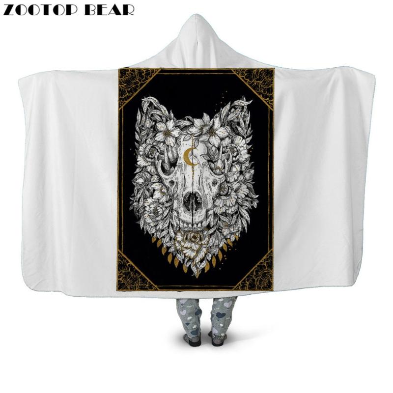 White Animal Hooded Blanket Wearable Retro Throw Blankets Woman Popular Brand Fashion Cloak 3D print Soft Portable Adult Bedding
White Animal Hooded Blanket Wearable Retro Throw Blankets Woman Popular Brand Fashion Cloak 3D print Soft Portable Adult Bedding