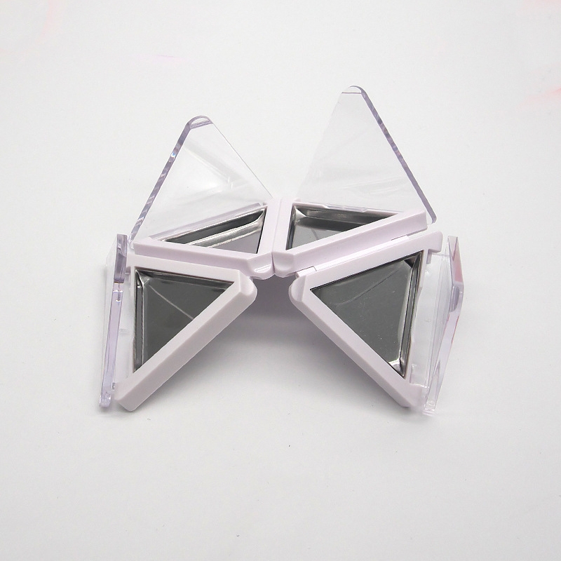 Empty 4 triangle folded Palette With Magnet For Cosmetic Usage magnetic eyeshadow case 20pcs, Clear
Empty 4 triangle folded Palette With Magnet For Cosmetic Usage magnetic eyeshadow case 20pcs, Clear