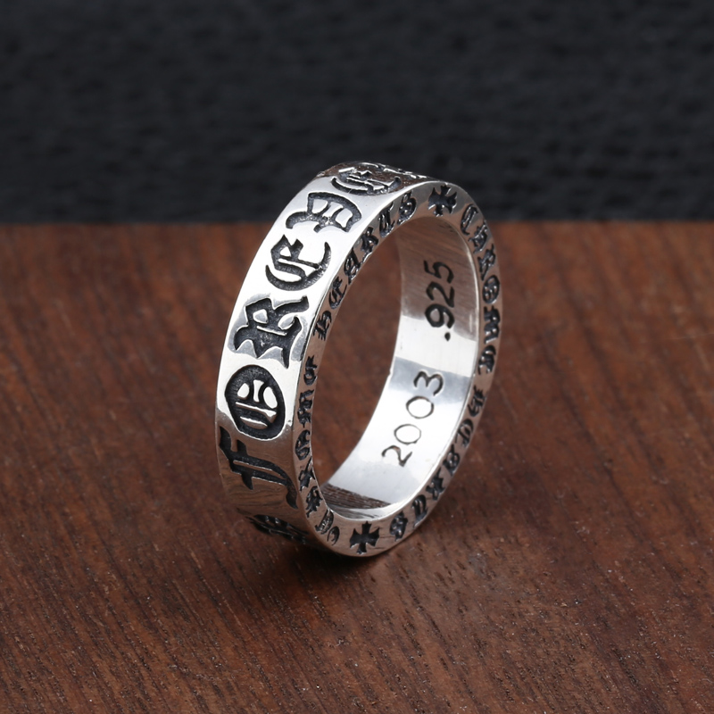 Personalized Vintage style 925 sterling silver handmade jewelry American European antique silver classical crosses designer band rings
Personalized Vintage style 925 sterling silver handmade jewelry American European antique silver classical crosses designer band rings