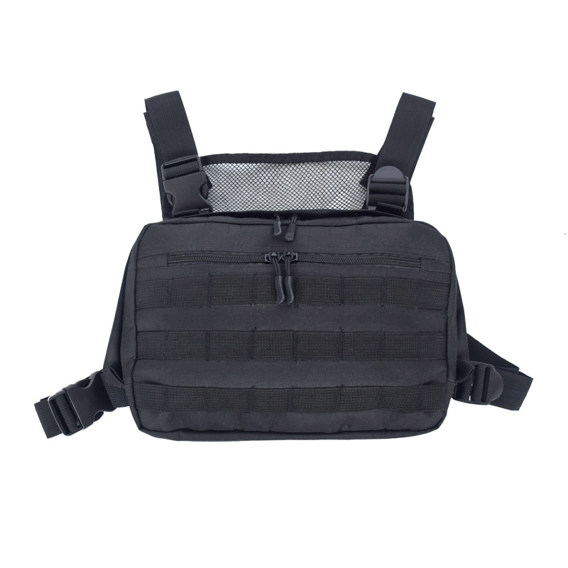 Men Tactical Shoulder Bags New Chest Rig Streetwear Functional Tactical Chest Bag Cross Shoulder Bag, Black color
Men Tactical Shoulder Bags New Chest Rig Streetwear Functional Tactical Chest Bag Cross Shoulder Bag, Black color