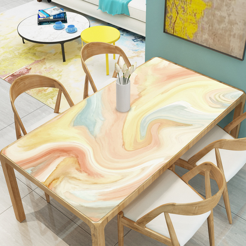 Ins style nordic soft glass pvc tablecloth Waterproof Oil 1.0mm matte Home Decoration Table Cover for dining table free shipping
Ins style nordic soft glass pvc tablecloth Waterproof Oil 1.0mm matte Home Decoration Table Cover for dining table free shipping