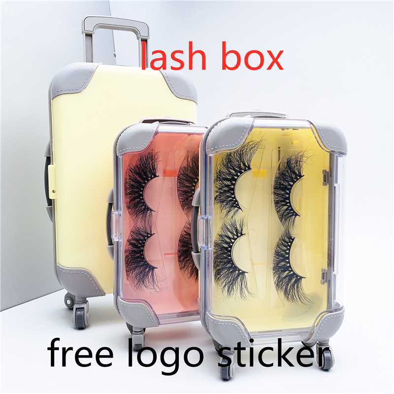 wholesale eyelash package New Arrival pink luggage lashes suitcase luxury mink lashes fluffy and curly lash boxes packaging
wholesale eyelash package New Arrival pink luggage lashes suitcase luxury mink lashes fluffy and curly lash boxes packaging