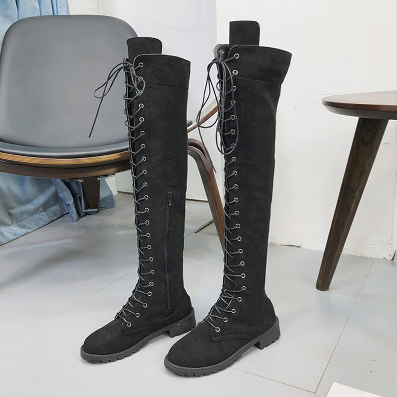 Size 34-43 Over the knee Boots Female Winter Boots Women Over the Knee Flat Stretch Sexy Fashion Shoes 2020 Black KS346
Size 34-43 Over the knee Boots Female Winter Boots Women Over the Knee Flat Stretch Sexy Fashion Shoes 2020 Black KS346
